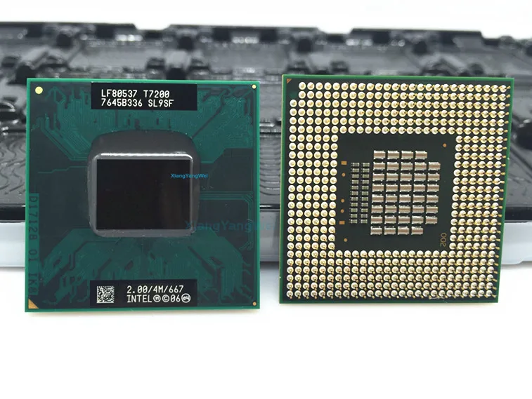 Onophoudelijk reinigen Beschrijving Intel Cpu Laptop Core 2 Duo T7200 Cpu 4m Socket 479  Cache/2.0ghz/667/dual-core Laptop Processor - Buy T7200,T7200 Cpu Product  on Alibaba.com