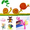 Supplier Different Colors Chenille Stem Polyester pipe Cleaner For Education Toy