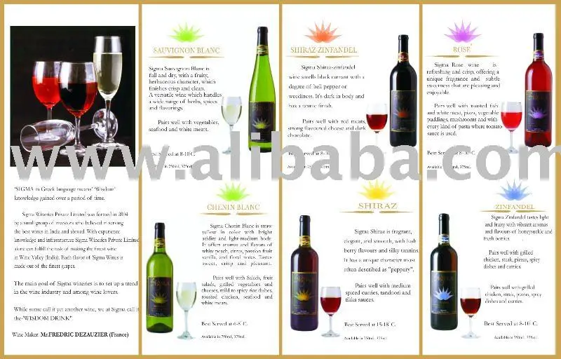 wine brand names in india