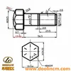 40Cr High-Tensile 9S1838 Bolt and Nuts for Split Master Link Made in China