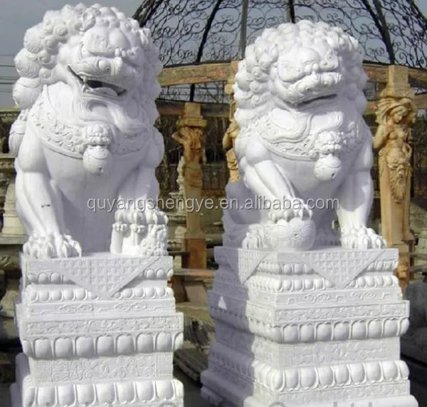 White Stone Foo Dog Statue For Sale Buy Stone Foo Dog,White Stone Foo