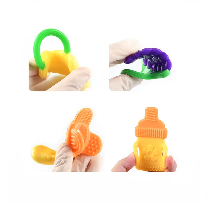 Wholesale Bpa Free Food Grade Silicone Baby Teether Toy Buy Baby