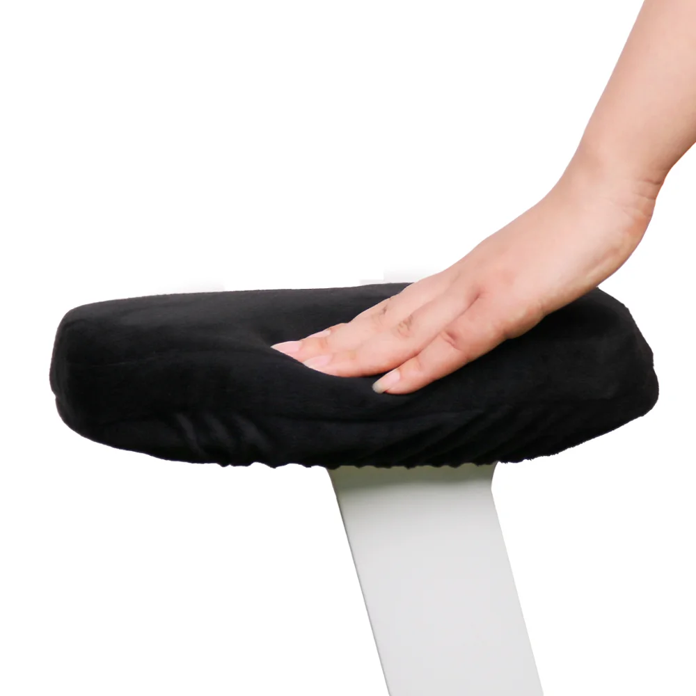 Office Chair Arm Covers Memory Foam Armrests Pads Removable Covers
