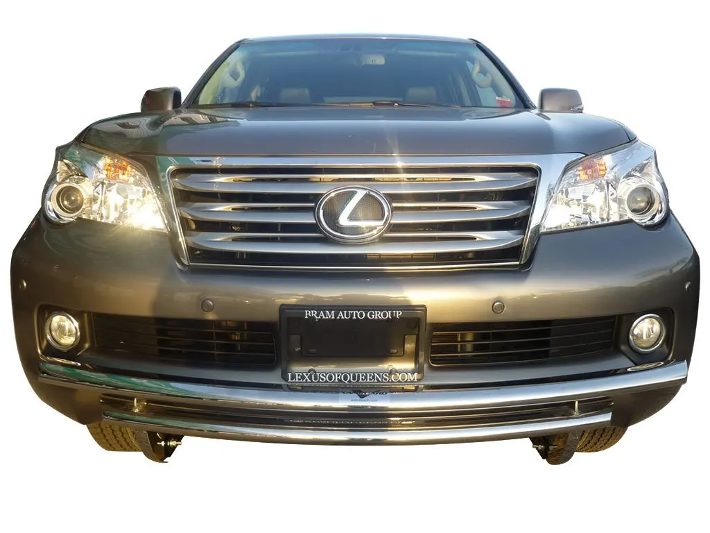 Vanguard VGUBG-0899-1178SS Compatible with Lexus GX460 2010-2017 Front Bumper Guard Double Layer S//S