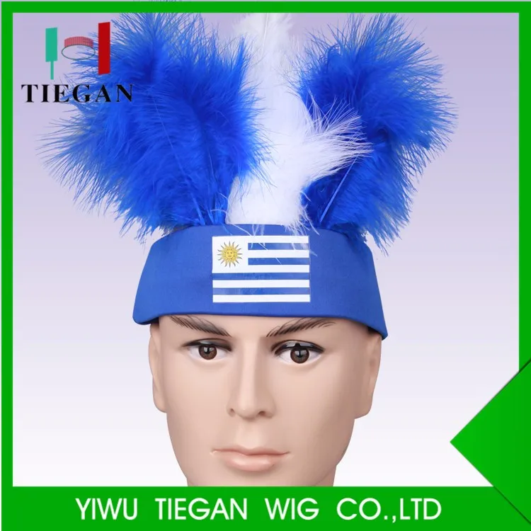 Hairy Visor Hairy Cap Football Wig Headgear Promotion Hair Wig Cheap