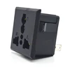 Universal multi plug copper conductor wall sockets with solderable terminal