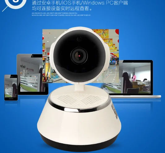 wifi smart home ip camera v380 security 1mp onvif turn camaras de seguridad wireless camara
