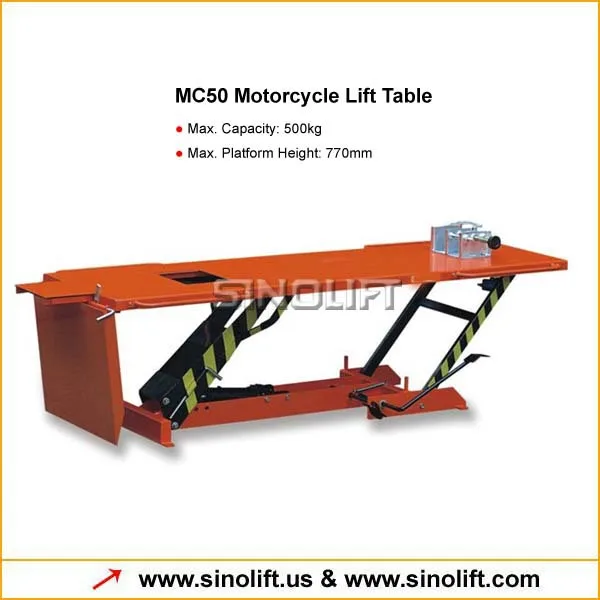 Mc500 Motorcycle Lift Table Buy Motorcycle Lift Used,Hydraulic