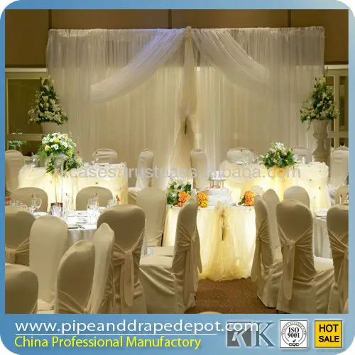 Wedding Hall Mandap Decorations Wedding Back Drop Stage Pipe 