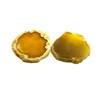 Wholesale agate slices gold 80-90mm round agate stone slice natural polished agate slices