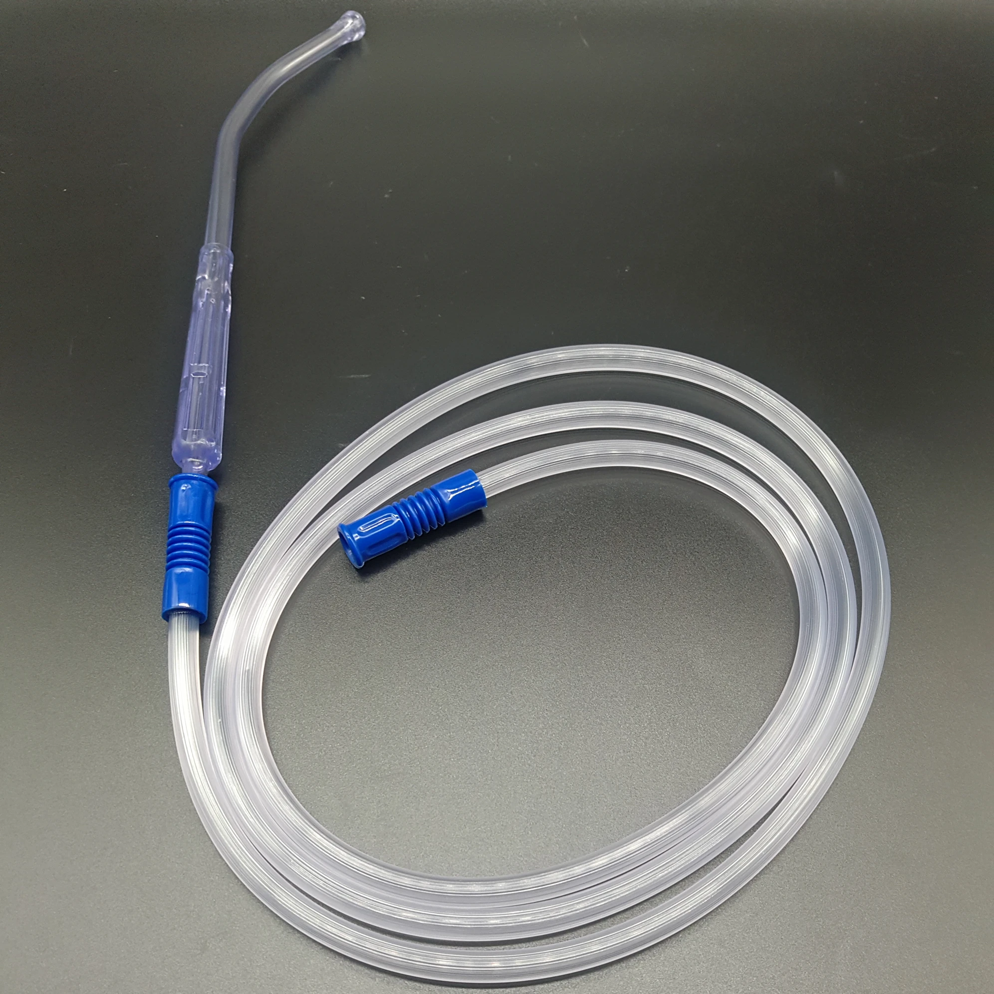 Disposable Surgical Suction Tube With Yankauer Handle And Different Tip