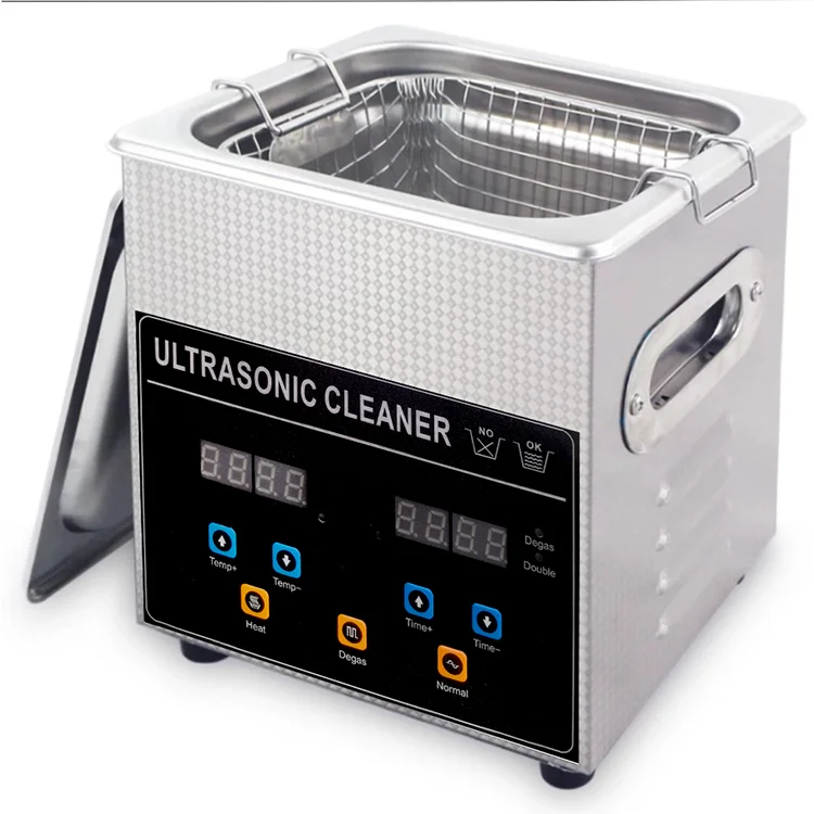 2l Digital Ultrasonic Cleaner With Degas Function And Power 60w 120w