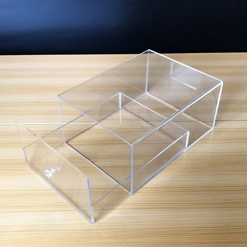 Luxury Acrylic Shoe Box Medium Clear Acrylic Shoe Display Box,Clear
