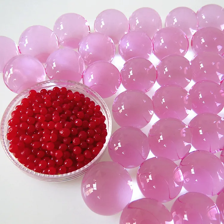 中国工場ダーク赤 ピンク色の水ボールの装飾のためのセンターピース Buy 水ボールビーズ 水ビーズ 10 ミリメートル センターピースの装飾のための Product On Alibaba Com
