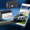 Bluetooth mini ELM327 OBD2 OBDII Auto Car Diagnostic tool code reader Scanner scan tool With Button For DOS Windows