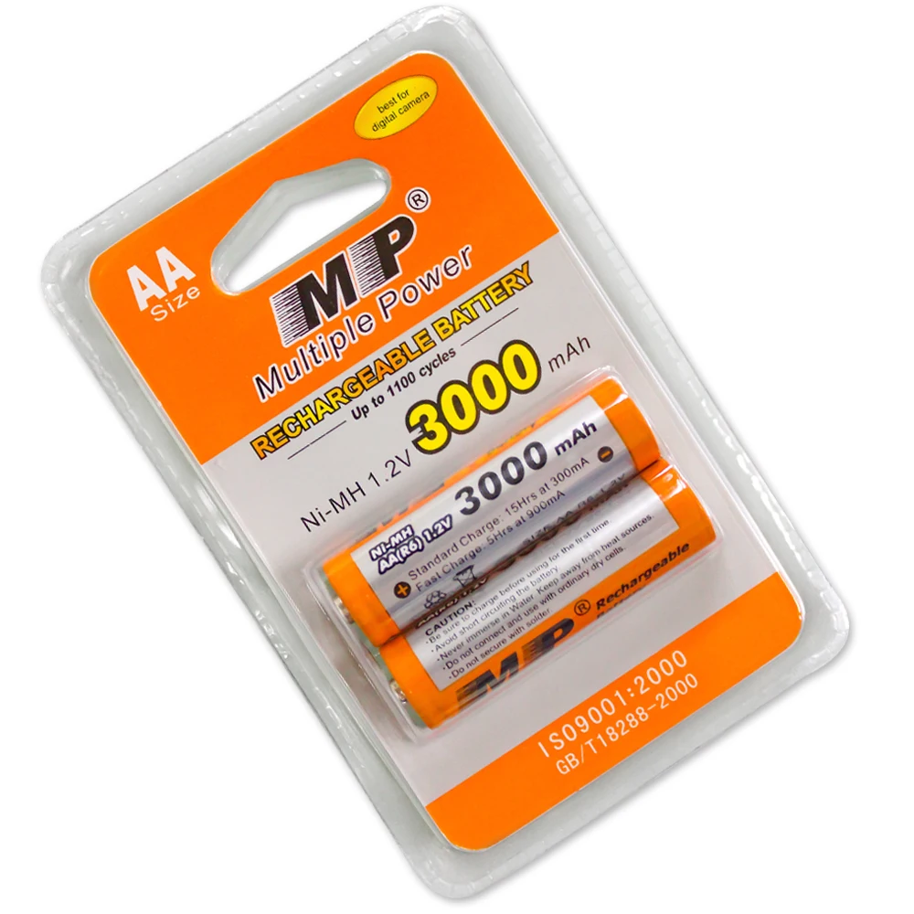 Mp Aa Nimh 3000mah Rechargeable Battery Buy Rechargeable Battery,Aa