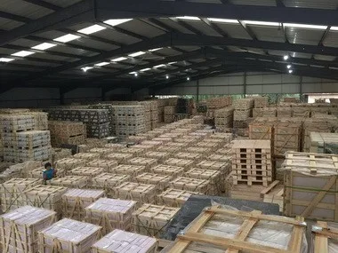 Natural Blue Granite cladding Wall Brick Stone veneers for outdoor wall decoration WSV72