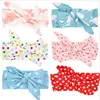 New Fashion baby girl Big bow headband Dot Cross Children Weave Twist Headband for Baby girl Hair Accessories