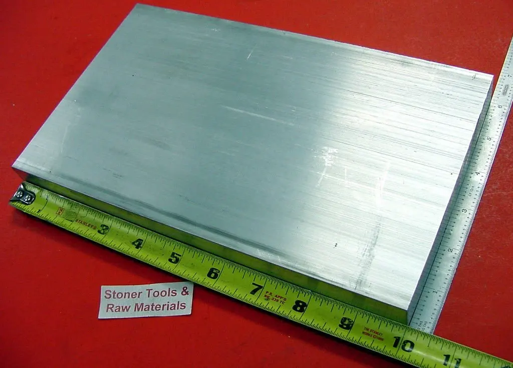 1//2/" X 5/" ALUMINUM 6061 FLAT BAR 12/" long Solid T6511 New Mill Stock .50/"x 5.0/"