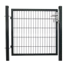 Europe style easily assembled galvanized powder coated decorative garden gate