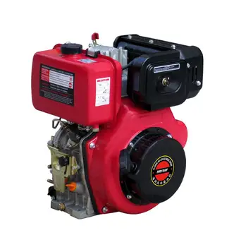 Air-cooled Single Cylinder Recoil Start 186fa 10hp Diesel Engine Price ...