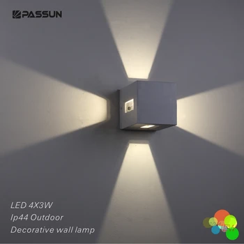 Surface Mounted Decorative Outdoor Led Wall Light 4 3w Product On Surface Mounted Decorative Outdoor Led Wall Light 4 3w Product On