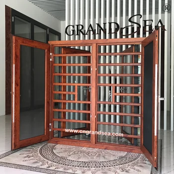 Aluminium Alloy Glass Windows Burglar Proof Design Buy Aluminium
