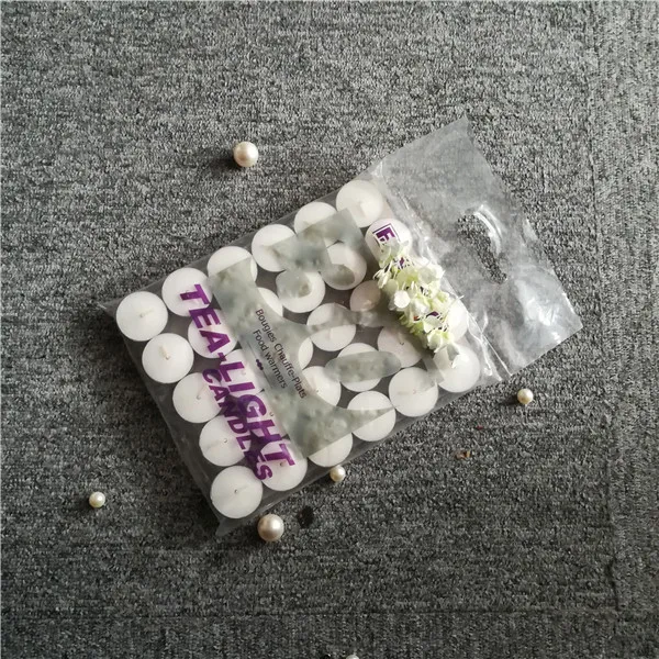 White 50 pack 17g tea light candle hot selling unscented