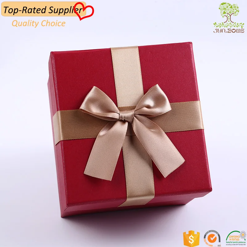 Wrapping Pre-tied Elastic Gift Box Ribbon Bow - Buy Gift Box Ribbon Bow ...