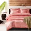 China Suppliers Flat Bed Sheet Set Silk Bedding Set Wholesaler