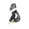 Black 3.5Mm Male To Male Aux Cable For Car Audio Link Cable