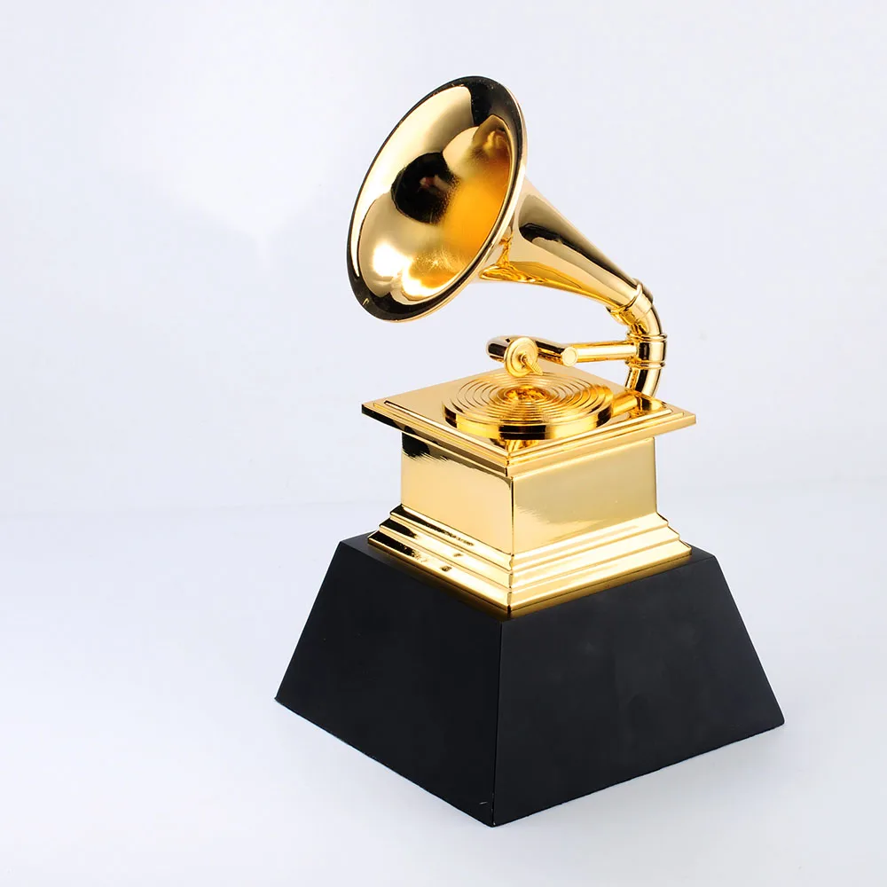 High Quality Gold Gift Crafts Customized Design Metal Grammy Award ...