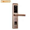 Electronic Smart Keyless Door Lock Thumbprint Lock with Discreet Peek-Proof Touchscreen Keypad, Auto Lock, Battery Backup