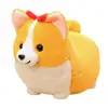 New Corgi Plush Toy Short Legs Peach Heart Butt Cute Dog Toy Doll Girl Children Sleep Aid Doll Doll gifts with three expression