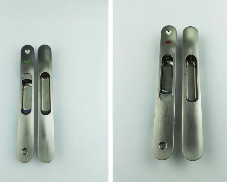 Glass Reception Window Handle Lock & Sliding Glass Lock Type Aluminium