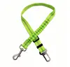 Drop shipping Pet Adjustable Reflective Rope leash for car dog seat belt adjustable