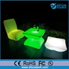 remote control battery operated rgb color changed illuminated corner sofa inflatable sofa with led light