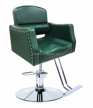 China Suppliers Whole Hair Salon Equipment Green Simple China Suppliers Whole Hair Salon Equipment Green Simple Vintage Styling Barber Chairs 979