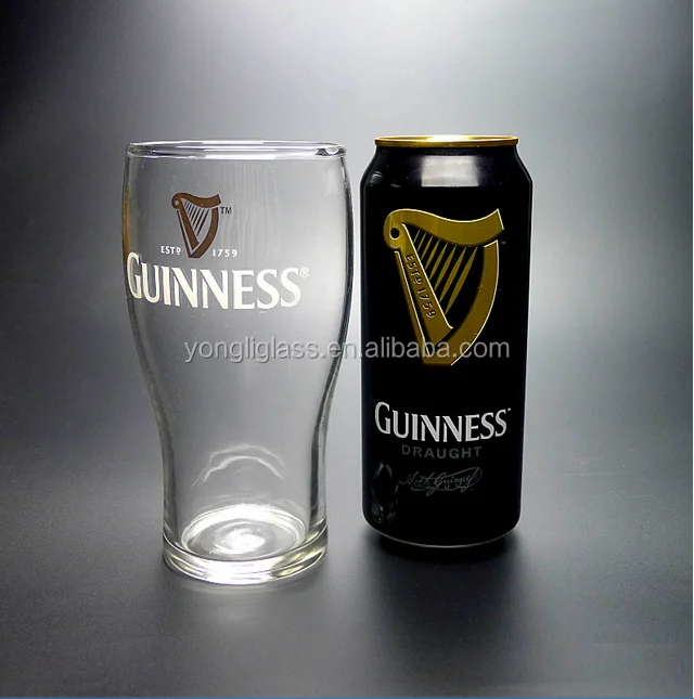 New products high quality 500ml clear beer glass cup , custom beer pint glasses glassware