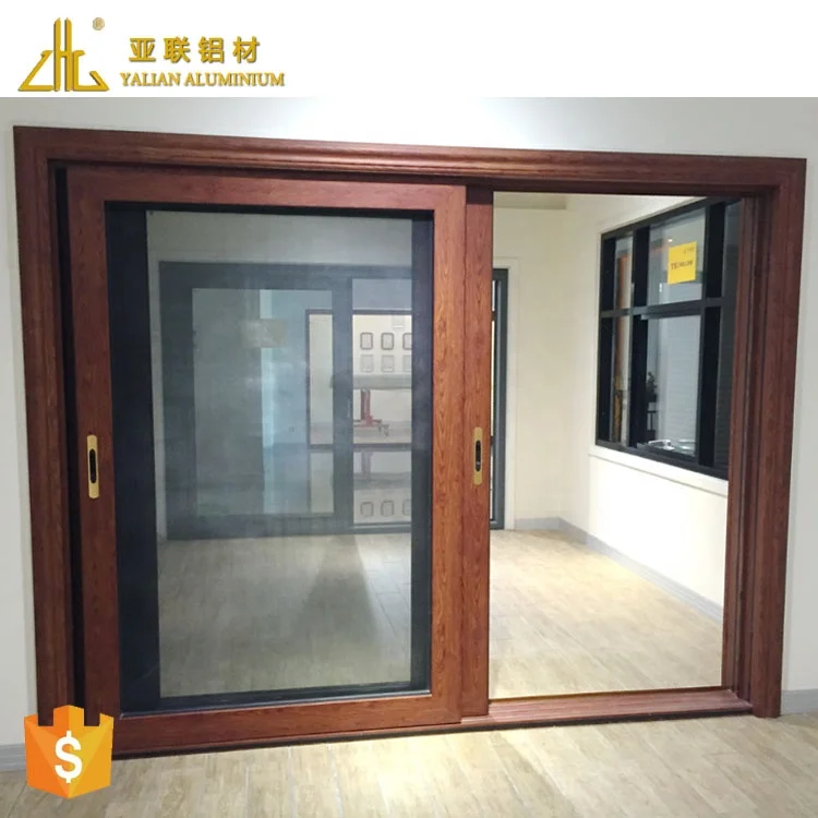 26 лет 6063 Алюминиевый оконный и дверной рамы профессор, поставка алюминиевых профилей экструзии bi складной двери