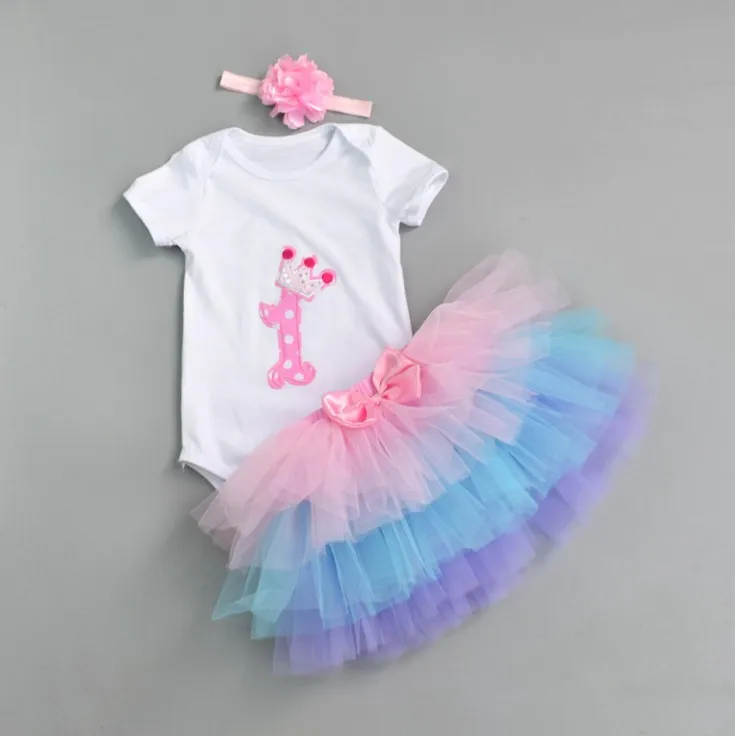 Kaiye Toddler Kids Girls Baby Polka Dot Pettiskirt Tutu Skirt Tulle Ballet Skirt Costume