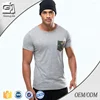 Guangjia oem men fashion new design soft custom pocket bamboo t shirts