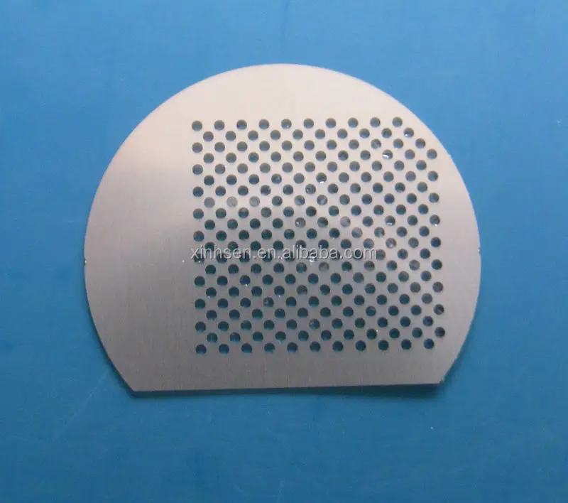 Metal Car Speaker Filter Photochemical Precision Metal Parts Automotive