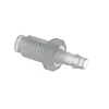 Plastic/pc/ps Barbed Tube Fitting Threaded Adapter Bottom Sealing Rotating Kynar PVDF Thread hose barb connector