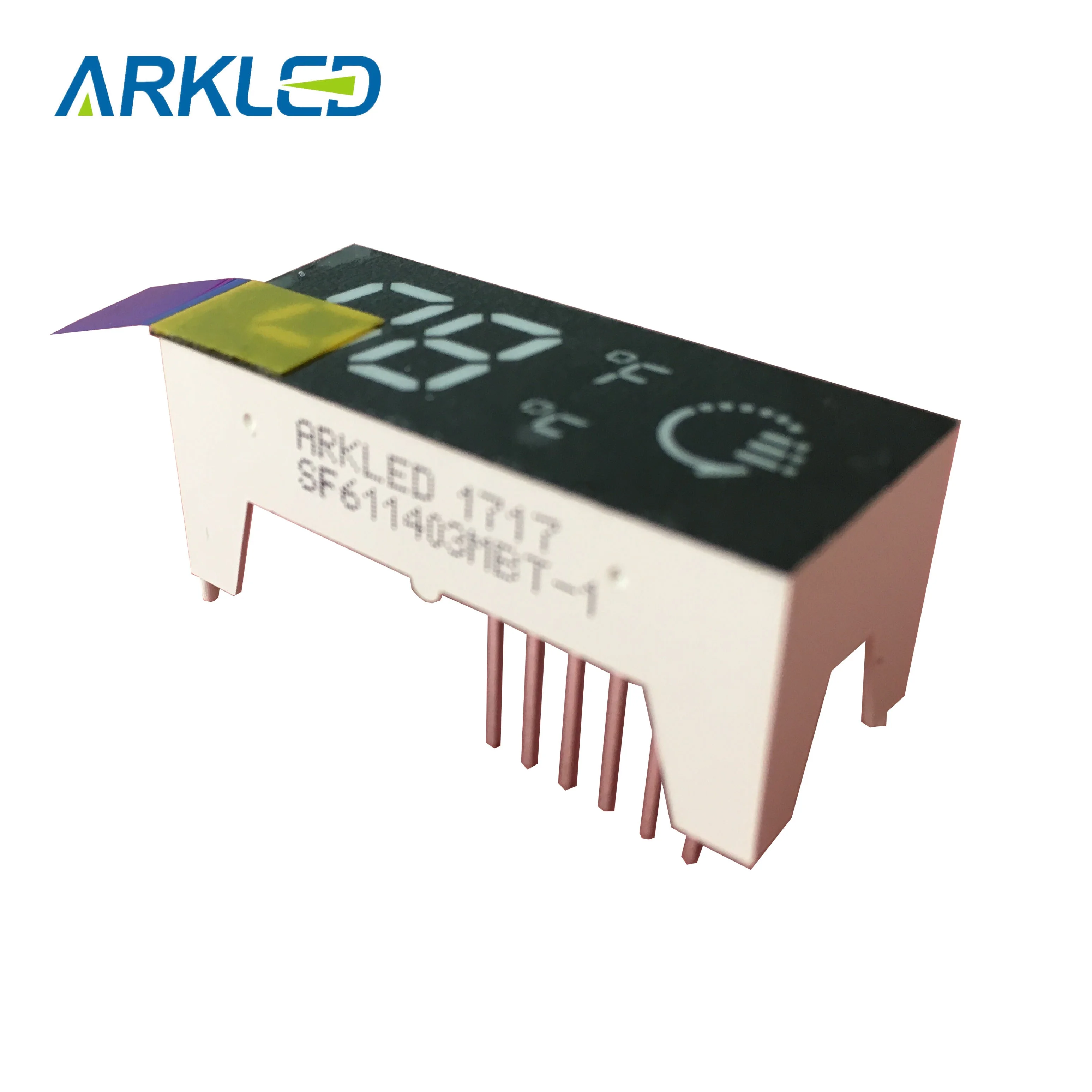 Touch LED Module for Temperature Control 7 Segment Displays