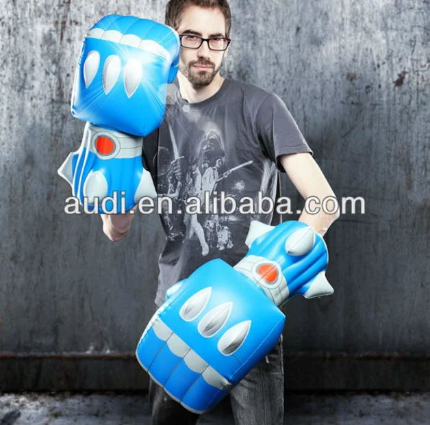 inflatable punching gloves