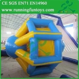 Colorful rope PVC or TPU material Inflatable water roller for sale, water walking roller, Inflatable Water Wheel, Pool Inflatable Water Roller, water drum roller, transparent water rollers, water rolling tube, aqua zorbing, inflatable roller ball for sale.jpg