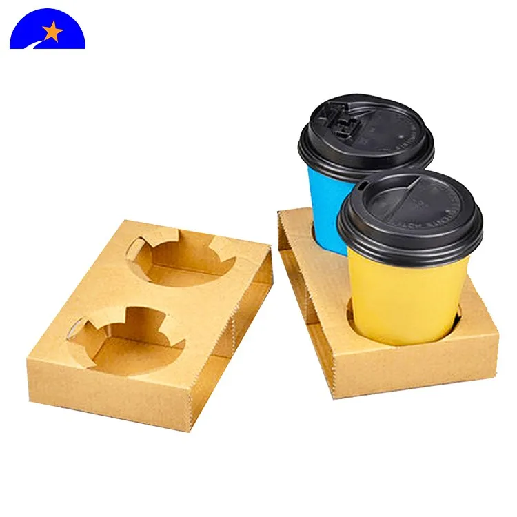 Disposable Paper Hot Coffee Cup Sleeves Reusable Holder For Hot Drinks
