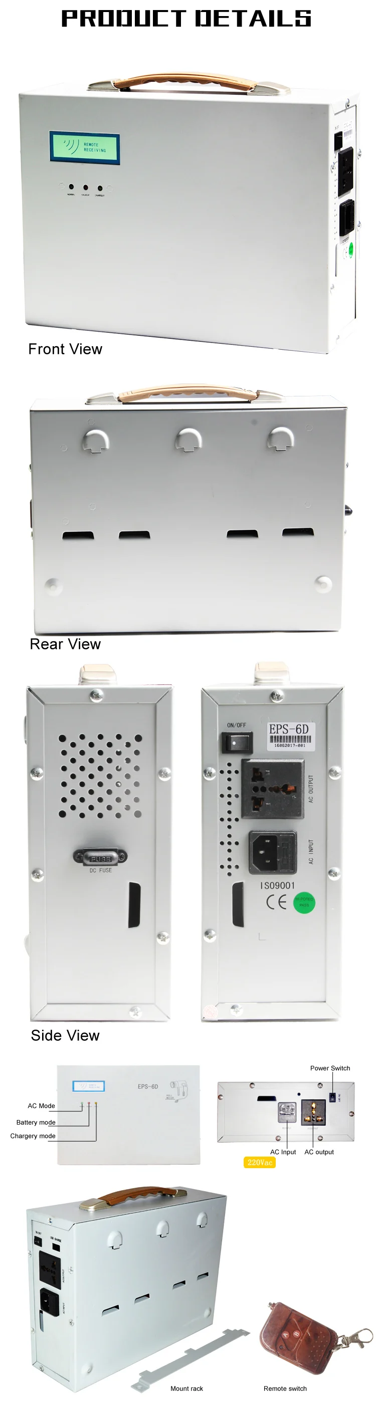 600va 500w Ups Power Supply For Auto Garage Rolling Door Motor Buy