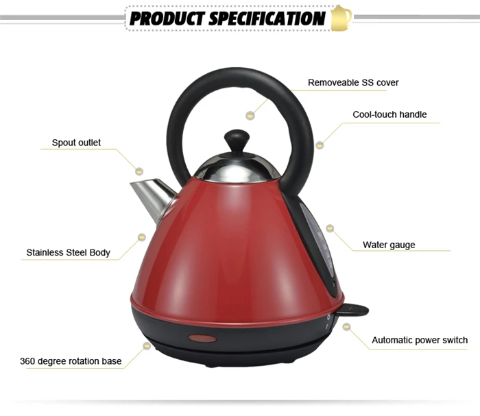 220v Modern Stainless Steel Electric Kettle With Good Package - Buy ...